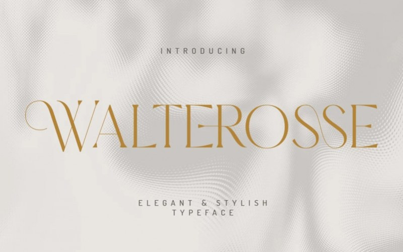 Walterosse Serif Font