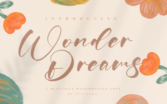 Wonder Dreams Calligraphy Font