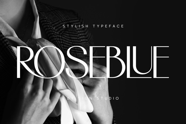 Roseblue Sans Serif Font