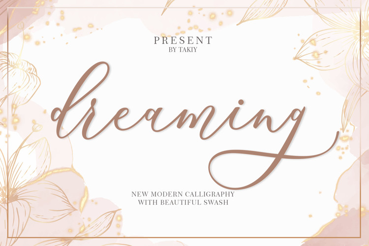 Dreaming Script Font