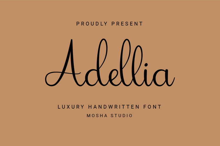 Adellia Script Font