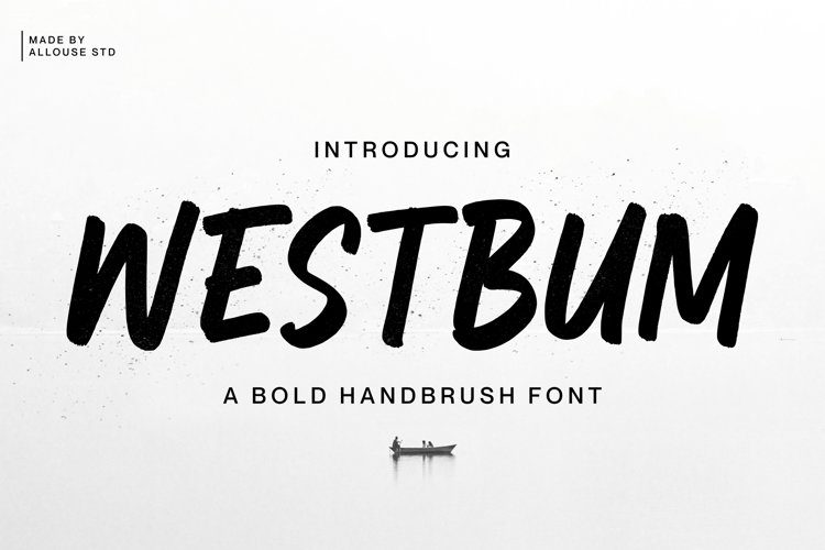 Westbum Brush Font