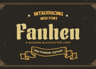 Fanhen Display Font