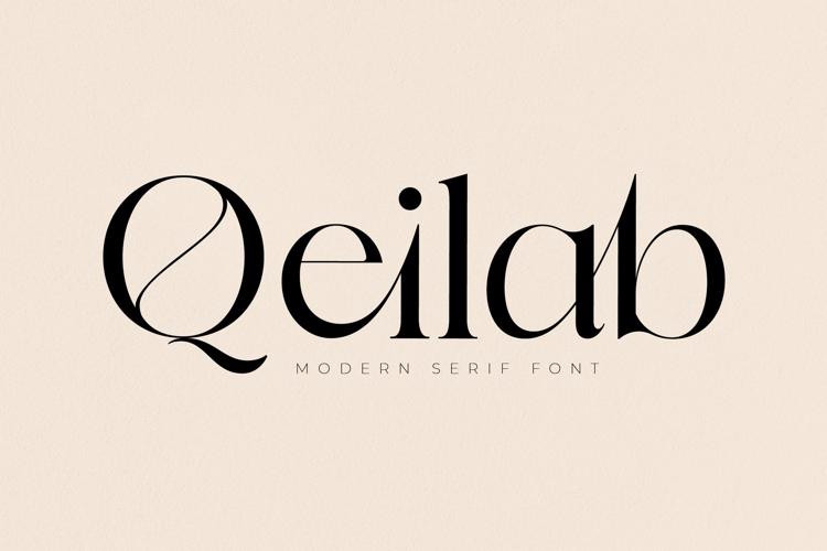 Qeilab Serif Font