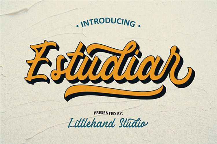 Estudiar Script Font