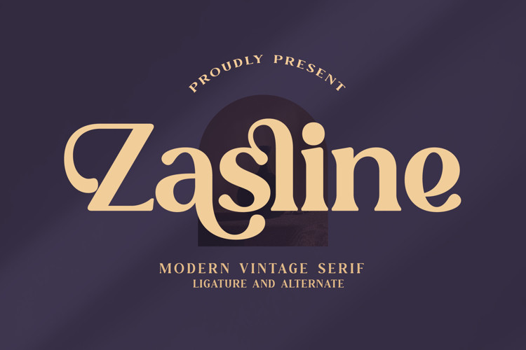 Zasline Serif Font