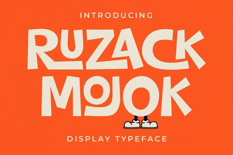 RUZACK MOJOK Display Font