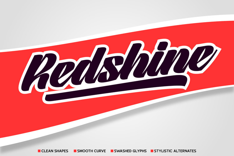 Redshine Calligraphy Font