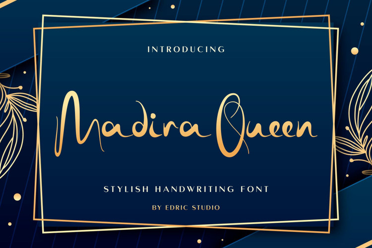 Madira Queen Handwritten Font