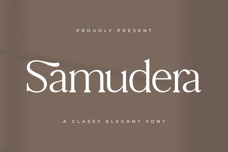 Samudera Serif Font