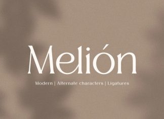 Melion Serif Font