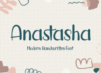 Anastasha Display Font