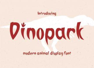 Dinopark Display Font