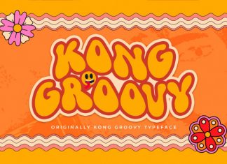 Kong Groovy Display Font