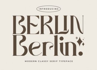 Berlin Decirative Serif Font