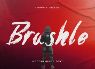 Brushle Brush Font