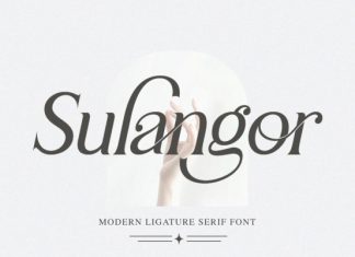 Sulangor Serif Font