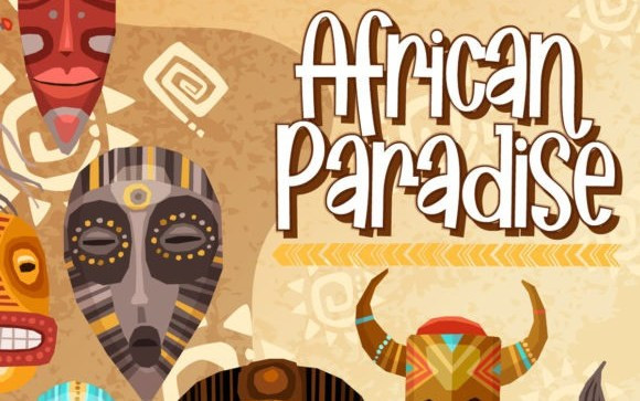 African Paradise Display Font