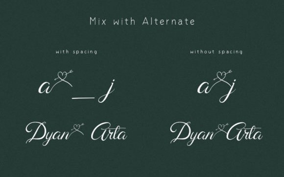 Alamanda Calligraphy Font