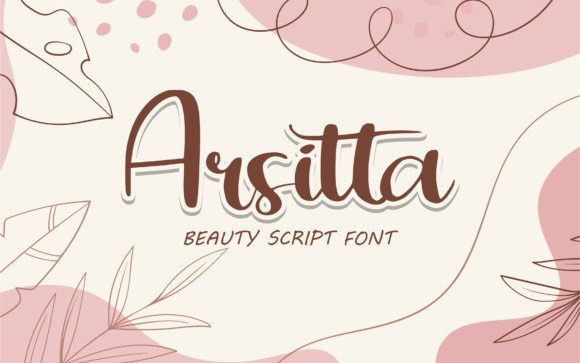 Arsitta Script Font