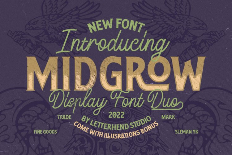 Midgrow Display Font