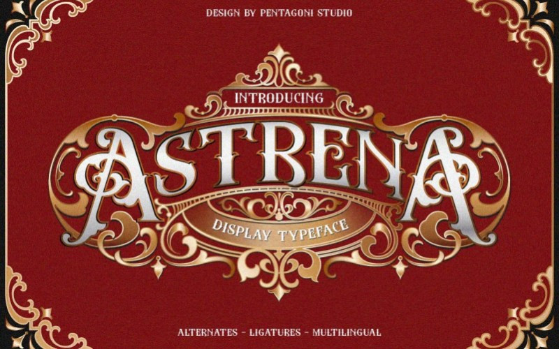 Astrena Blackletter Font