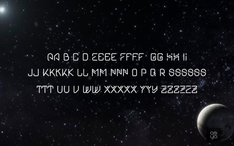 Astromix Display Font