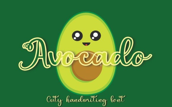 Avocado Script Font