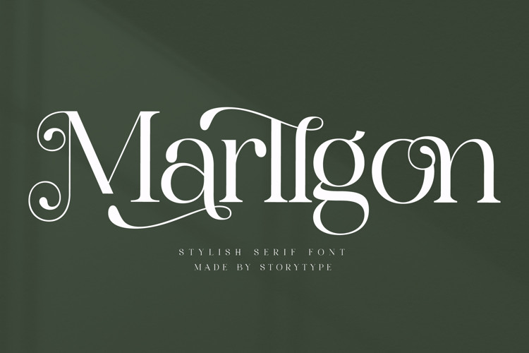 Marllgon Serif Font