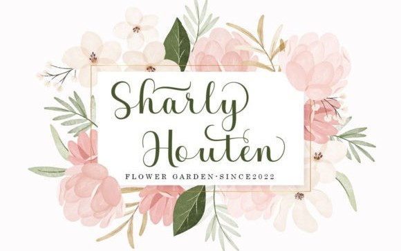 Baby Shopia Calligraphy Font