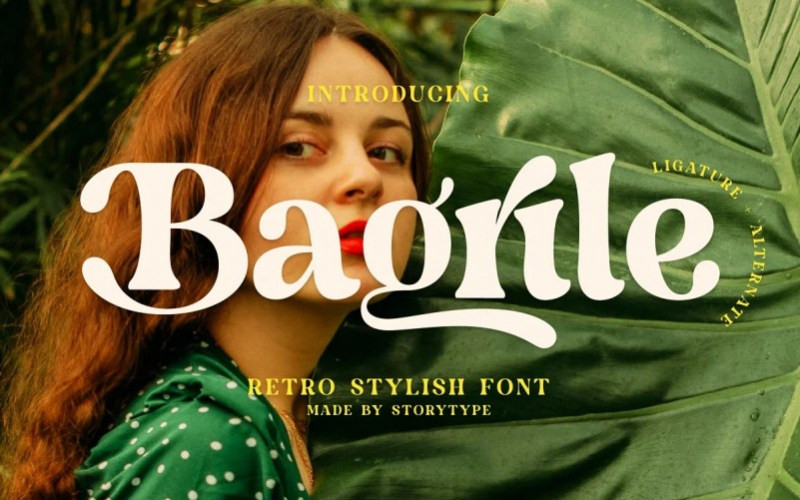 Bagrile Serif Font