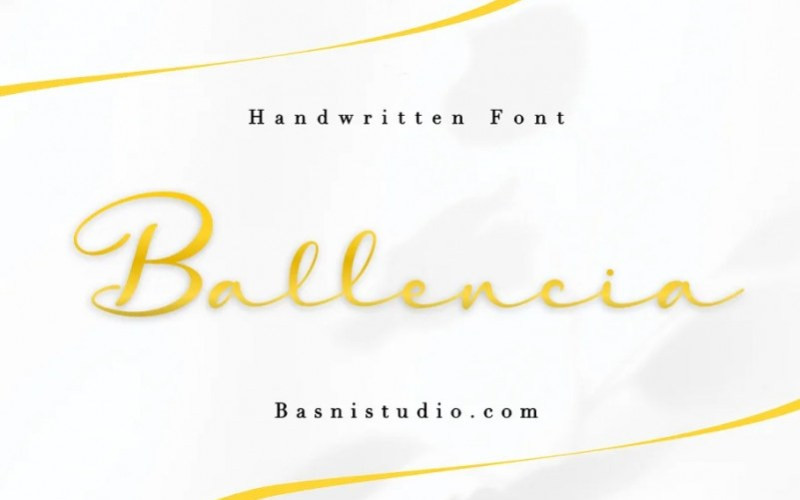 Ballencia Script Font