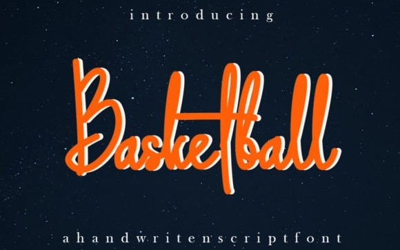 Basketball Handwritten Font