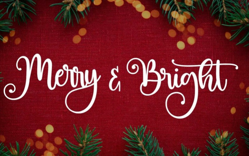 Beauty Christmas Calligraphy Font