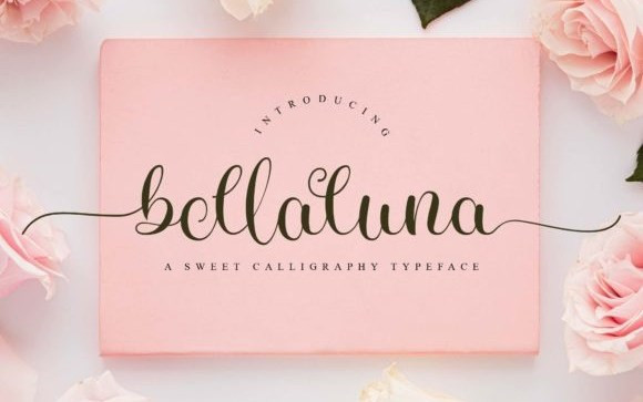 Bellaluna Calligraphy Font