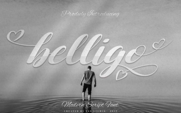 Belligo Calligraphy Font