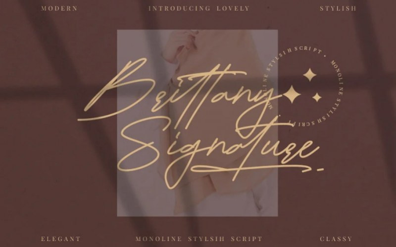 Brittany Signature Typeface