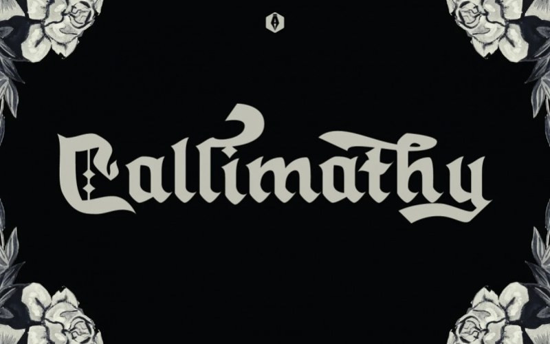 Callimathy Blackletter Font