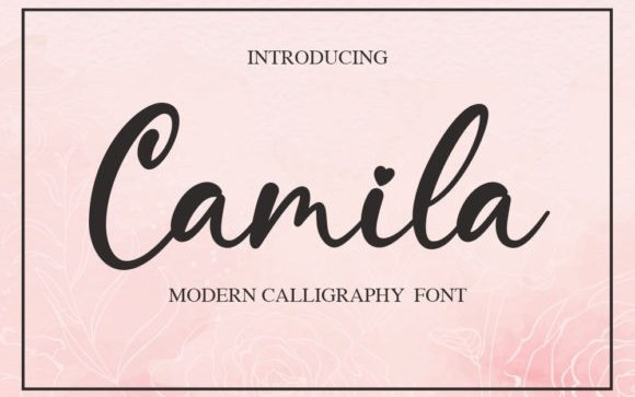 Camila Script Font