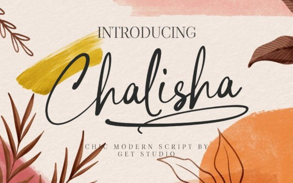 Chalisha Handwritten Font