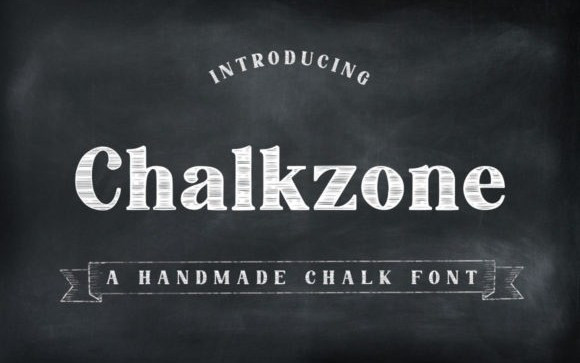 Chalkzone Display Font