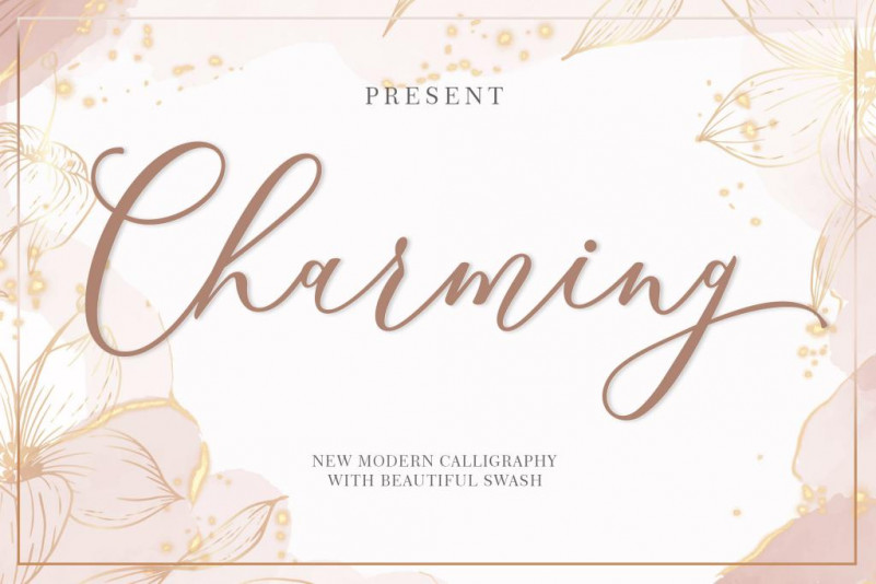 Charming Calligraphy Font