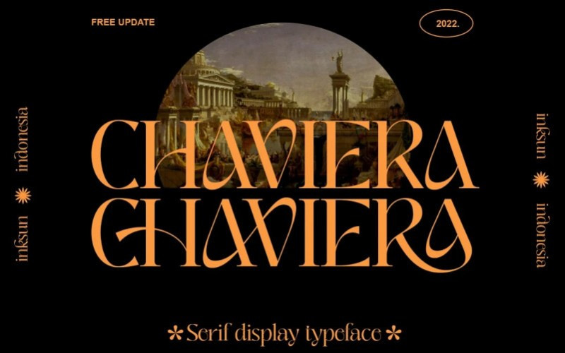 Chaviera Serif Font