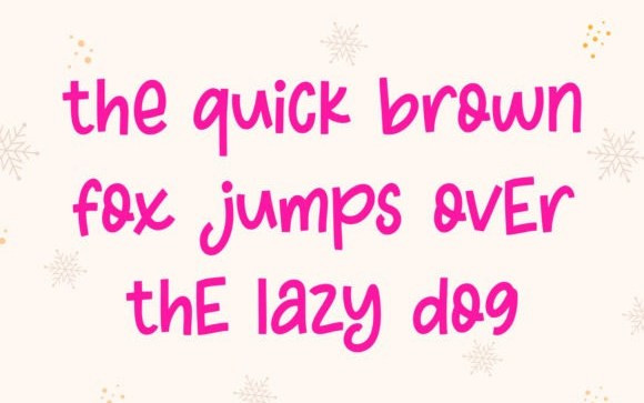 Christmas Farmhouse Display Font