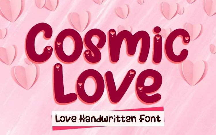 Cosmic Love Display Font