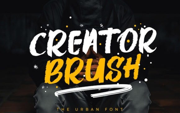 Creator Brush Font