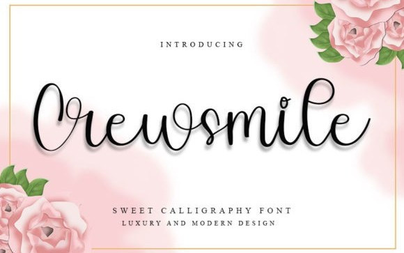 Crewsmile Script Font