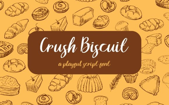 Crush Biscuit Script Font