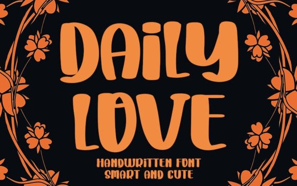 Daily Love Display Font