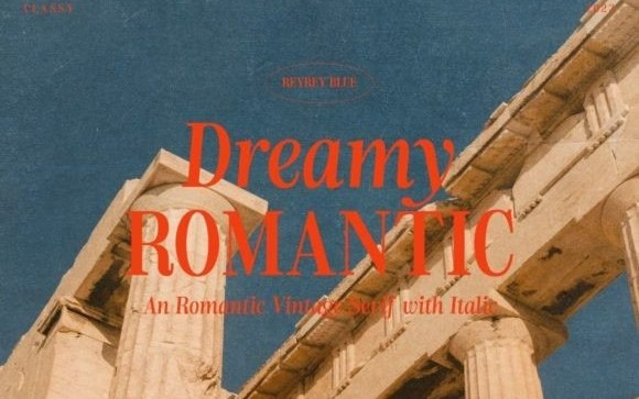 Dreamy Romantic Serif Font